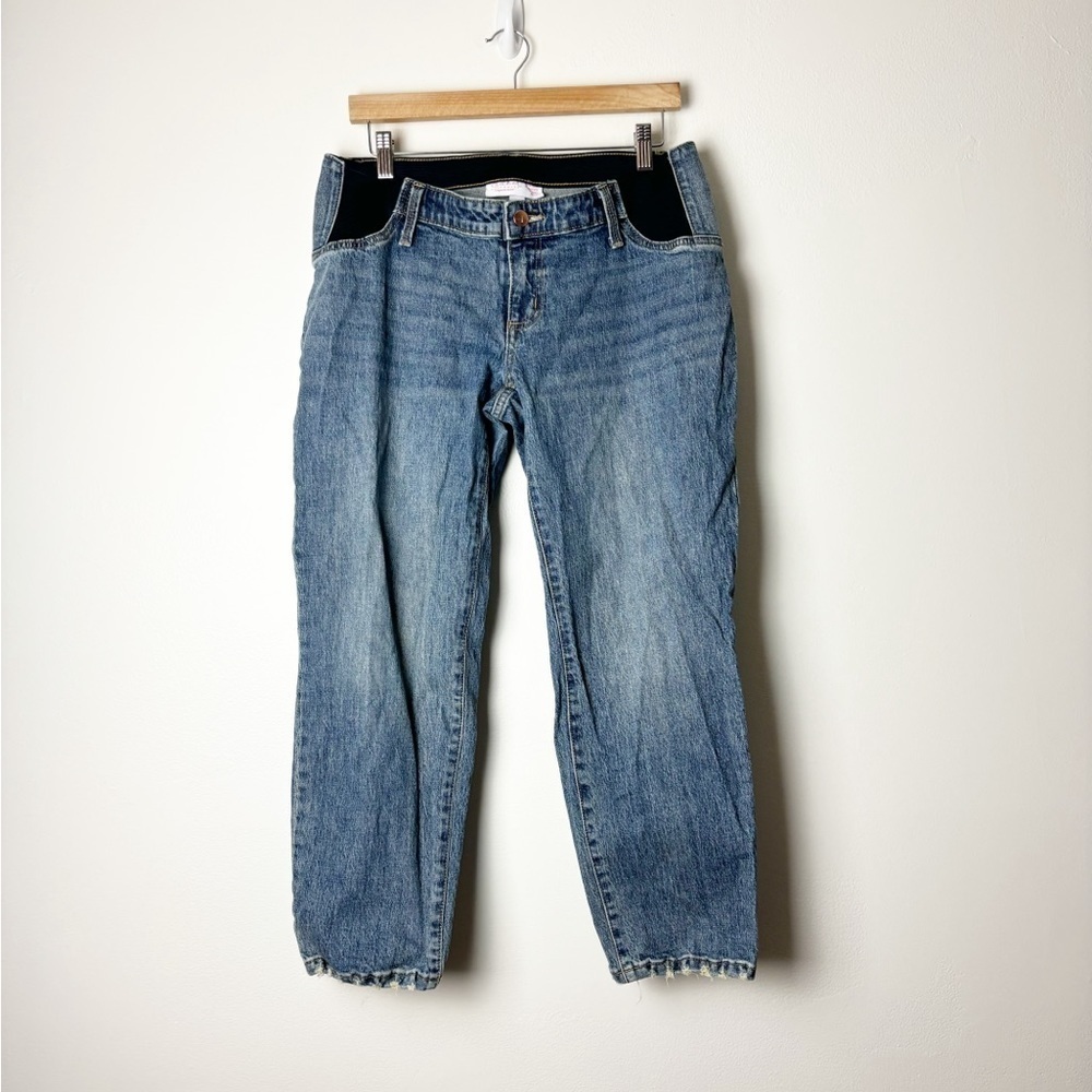 ISABEL MATERNITY • Women’s Vintage Straight Panel Maternity Jeans Size 4